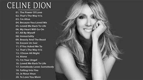 celine dion singles